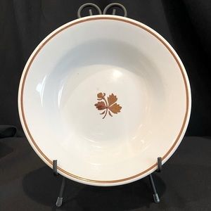 ALFRED MEAKIN ENGLAND ROYAL IRONSTONE TEA LEAF COPPER LSTR LUNCHEON PLATE 8 3/4